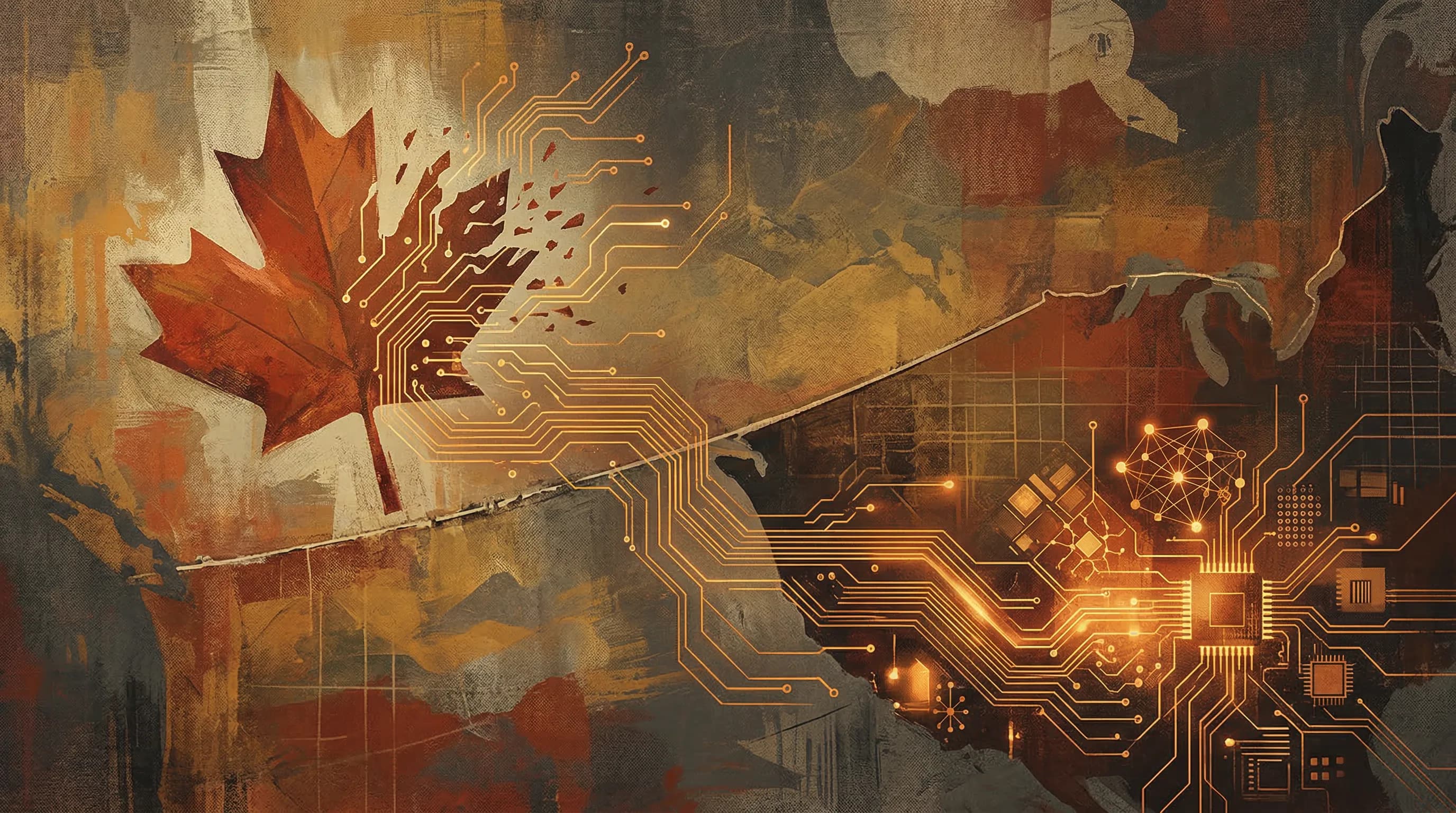 Developed in Canada, Harvested by Silicon Valley — editorial header illustration