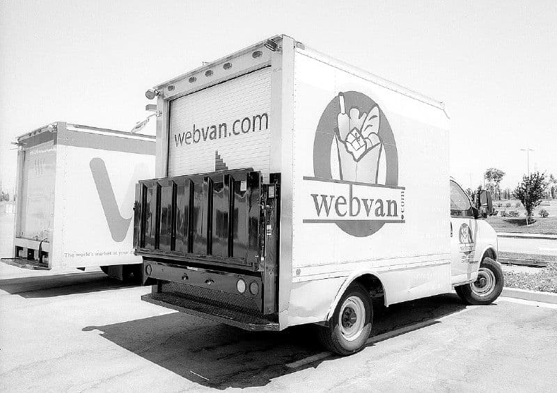 Webvan delivery truck (1999)